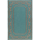 Alabaster Cottage Teal Area Rug