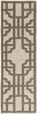 Alakanuk Modern Beige/Brown Area Rug