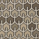 Alamo Modern Khaki/Dark Brown Area Rug