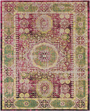 Pesaro Traditional Bright Pink/Saffron Area Rug