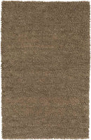 Geron Modern Dark Brown Area Rug