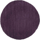 Geron Modern Prune Purple Area Rug