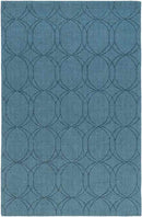 Arabi Modern Blue Area Rug