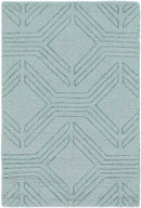 Maureen Modern Blue Area Rug