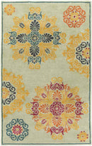 Arley Cottage Teal Area Rug