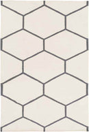 Arvada Modern Gray/Ivory Area Rug
