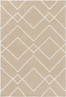 Arvin Modern Taupe/Ivory Area Rug