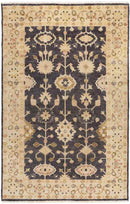 Taranto Traditional Black/Gold Area Rug