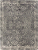 Ashland Modern Black/Tan Area Rug