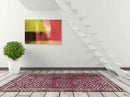 Ashland Modern Pink/Beige Area Rug