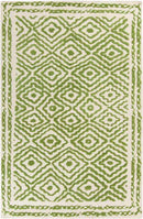 Ashland Modern Dark Green Area Rug