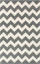 Zwiep Modern Gray/Ivory Area Rug