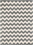 Zwiep Modern Gray/Ivory Area Rug