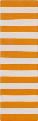 Atlanta Modern Orange/Ivory Area Rug