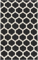 Auburndale Modern Black/Light Gray Area Rug