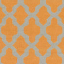 Woold Modern Orange/Grey Area Rug
