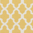 Woold Modern Yellow Area Rug