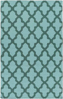 Woold Modern Light Blue Area Rug