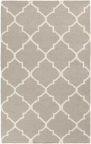 Woord Modern Grey/Off White Area Rug