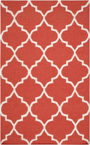 Woord Modern Orange Area Rug