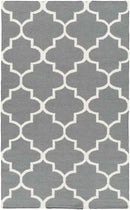 Woord Modern Charcoal Area Rug