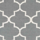 Woord Modern Charcoal Area Rug