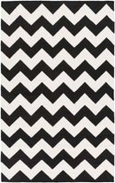 Wordragen Modern Black Area Rug