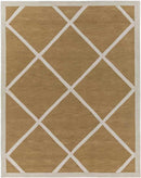 Baldwin Modern Orange/Ivory Area Rug