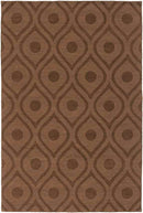 Bantam Modern Brown Area Rug