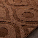 Bantam Modern Brown Area Rug