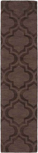 Bergerac Modern Dark Brown Area Rug