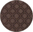 Bergerac Modern Dark Brown Area Rug