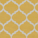 Zeddam Modern Bright Yellow Area Rug