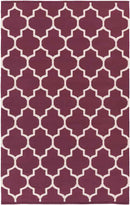 Zelhem Modern Purple Area Rug