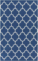 Zelhem Modern Blue Area Rug