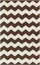 Zetten Modern Brown Area Rug
