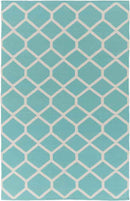 Baxley Modern Blue/Ivory Area Rug