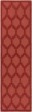 Ames Modern Red Area Rug