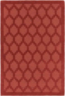Ames Modern Red Area Rug