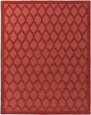 Ames Modern Red Area Rug