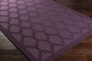 Ames Modern Dark Plum Area Rug