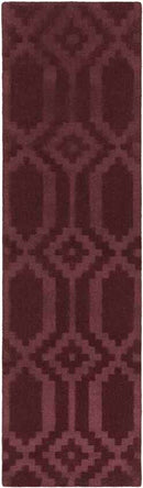 Audric Modern Burgundy Area Rug