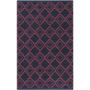 Berryville Global Black/Purple Area Rug