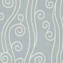 Bleckley Coastal Sky Blue & White Area Rug