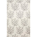Hounslow Coastal Gray/White Area Rug