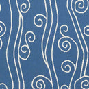 Bleckley Coastal Ink/White Area Rug