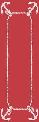Blountsville Coastal Cherry Area Rug
