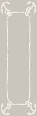 Blountsville Coastal Medium Gray Area Rug