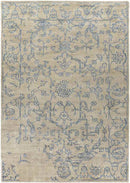 Boligee Traditional Slate/Beige Area Rug