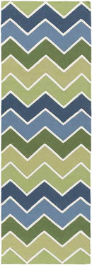 Branford Modern Green Area Rug